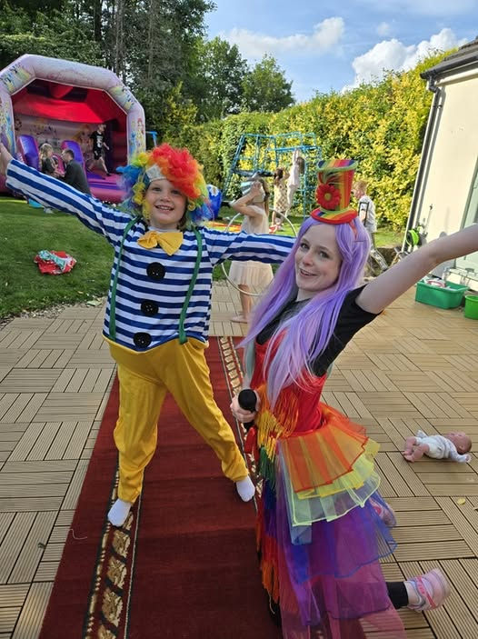 Circus birthday party in Aughton