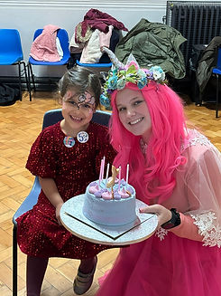 Unicorn children's birthday parties, children's birthday parties, unicorn kids parties Formby