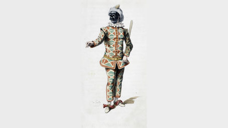 Who is Harlequin, the commedia dell'arte mask?