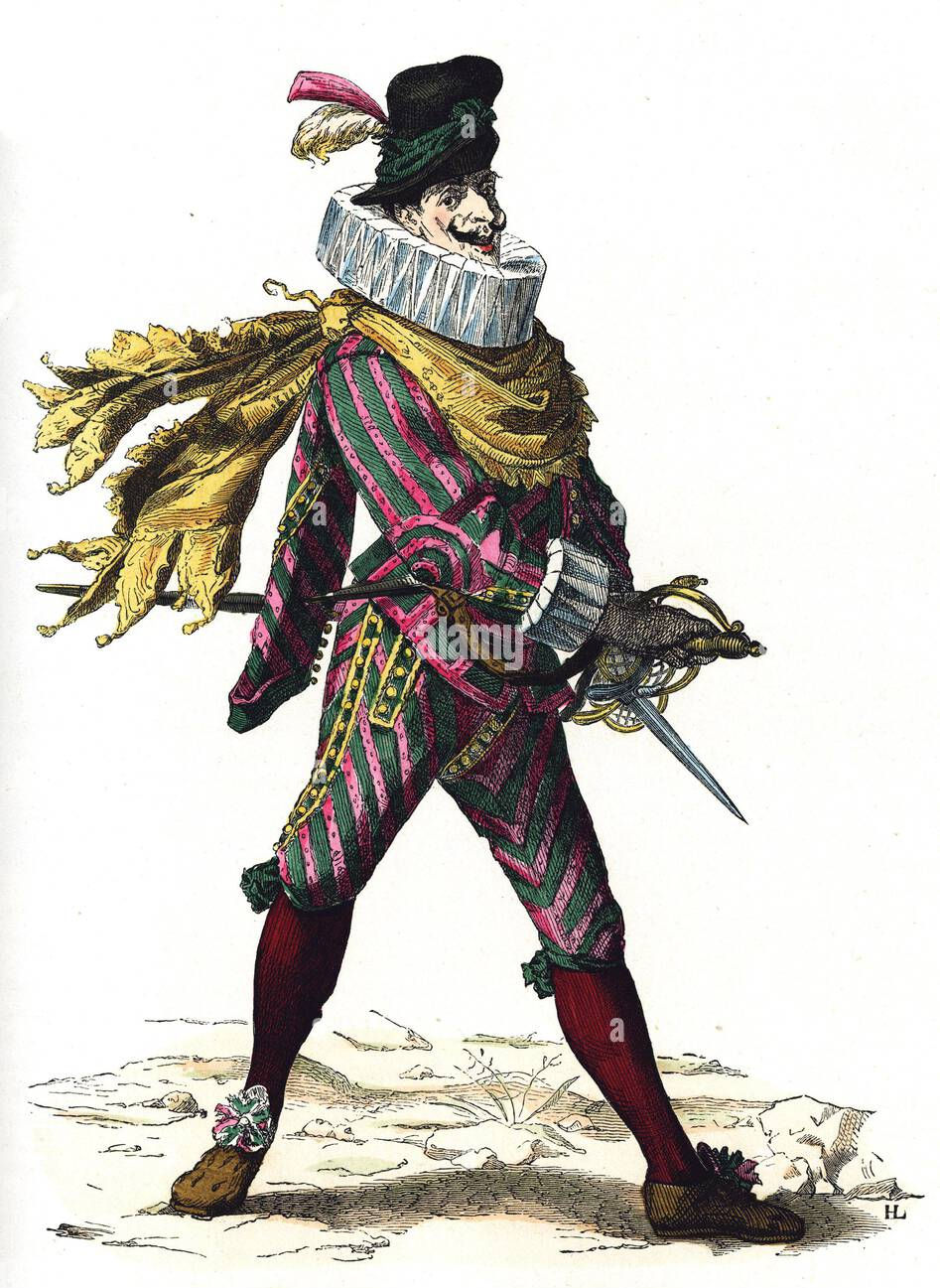 Cyrano by Augustin Challamel ('La France et les français à travers les sciècles'), 1882