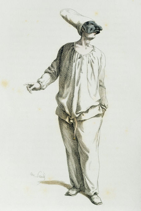 Who is Pulcinella, the commedia dell'arte mask?