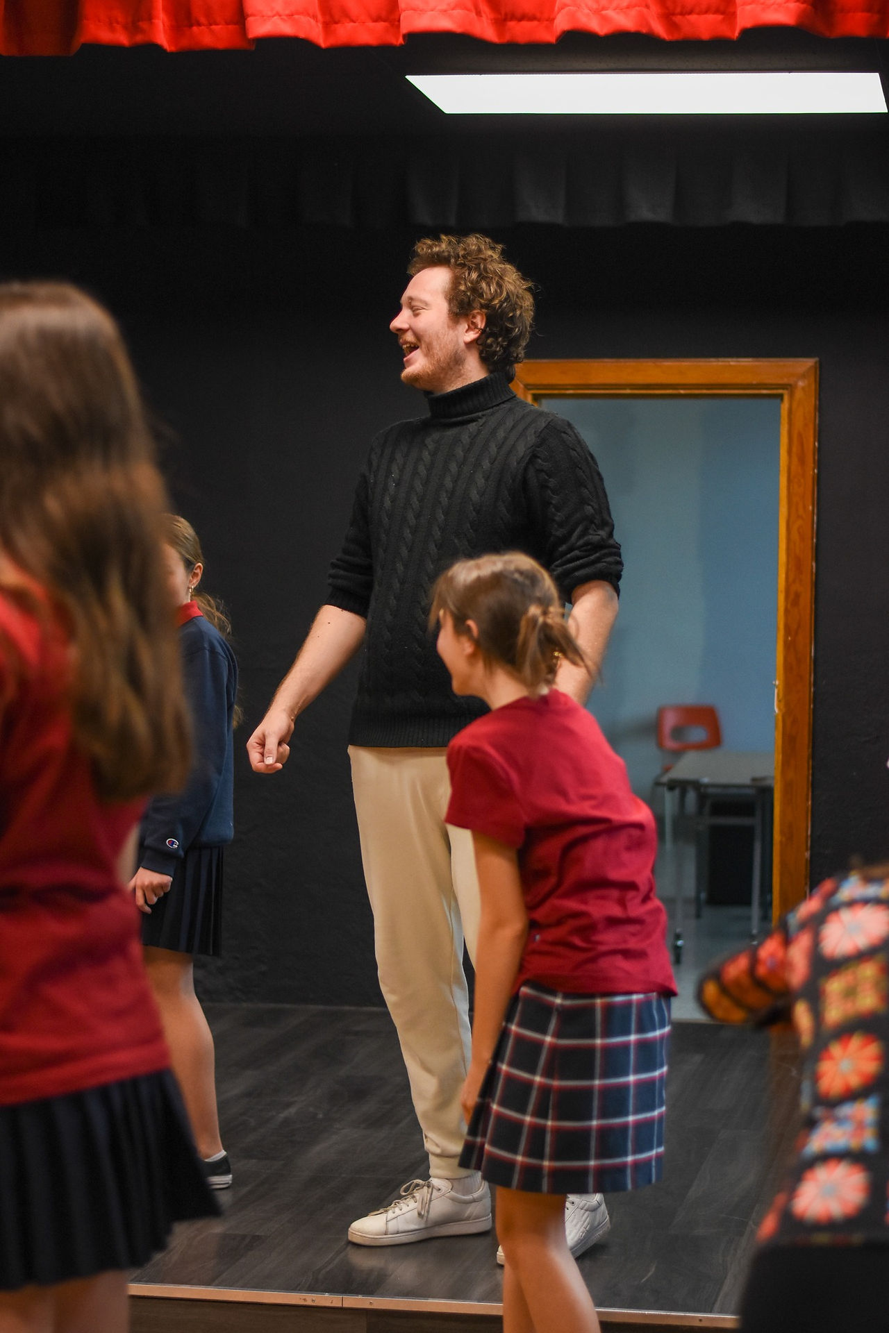 College Mont Notre-Dame atelier commedia dell'arte