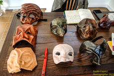 Noi e le nostre maschere della commedia dell'arte, italian masks masques