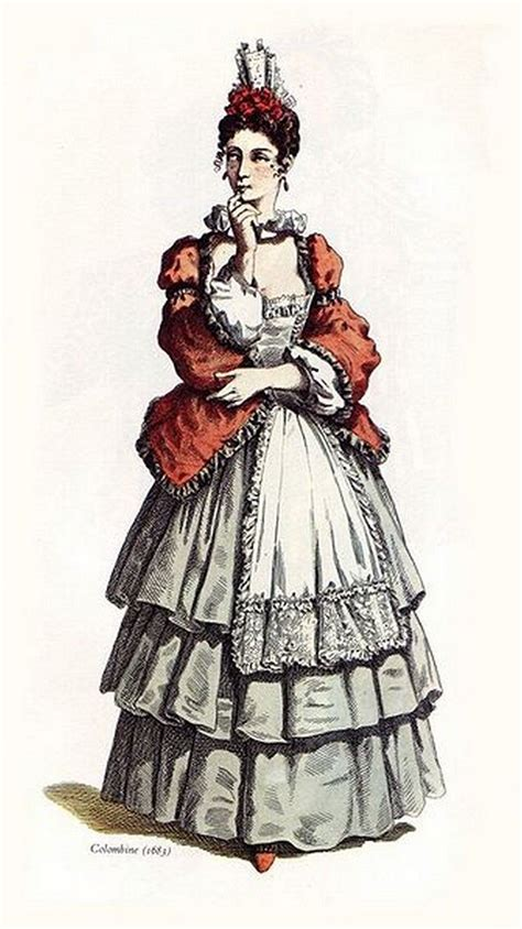 Colombina by Maurice Sand (Masques et bouffons,  1860)
