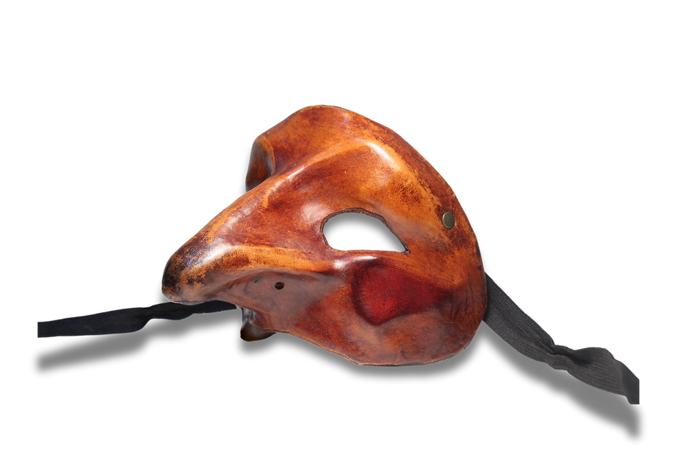 Miniature : maschera commedia dell'arte carnevale mask carnival del arte masque carnaval Coviello Napoli Naples