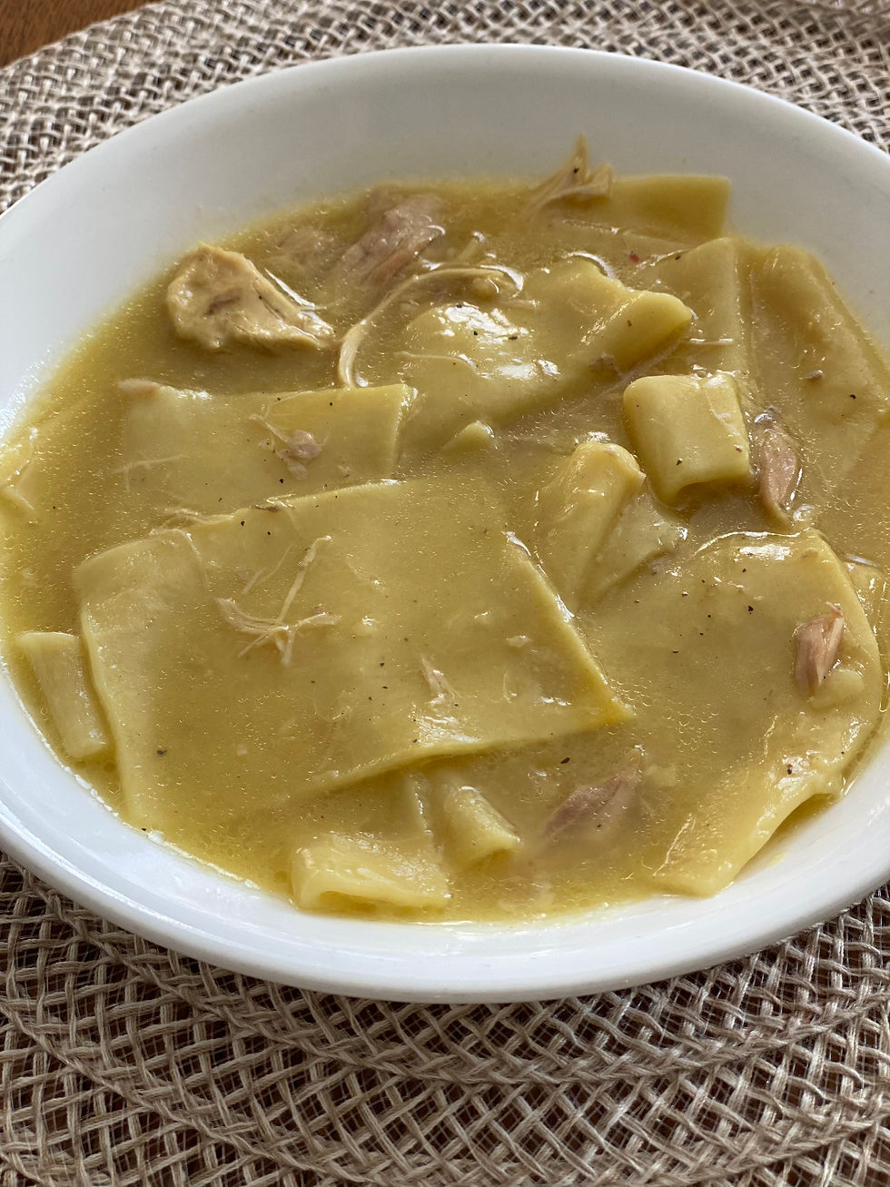 Barb's Chicken and Pastry