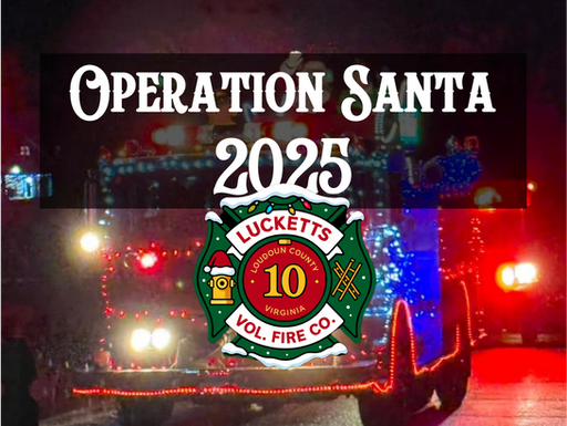 🎅🚒 Operation Santa Rides 2025 – Five Nights Across Lucketts!
