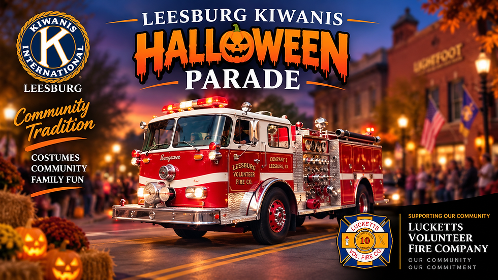 Leesburg Kiwanis Halloween Parade