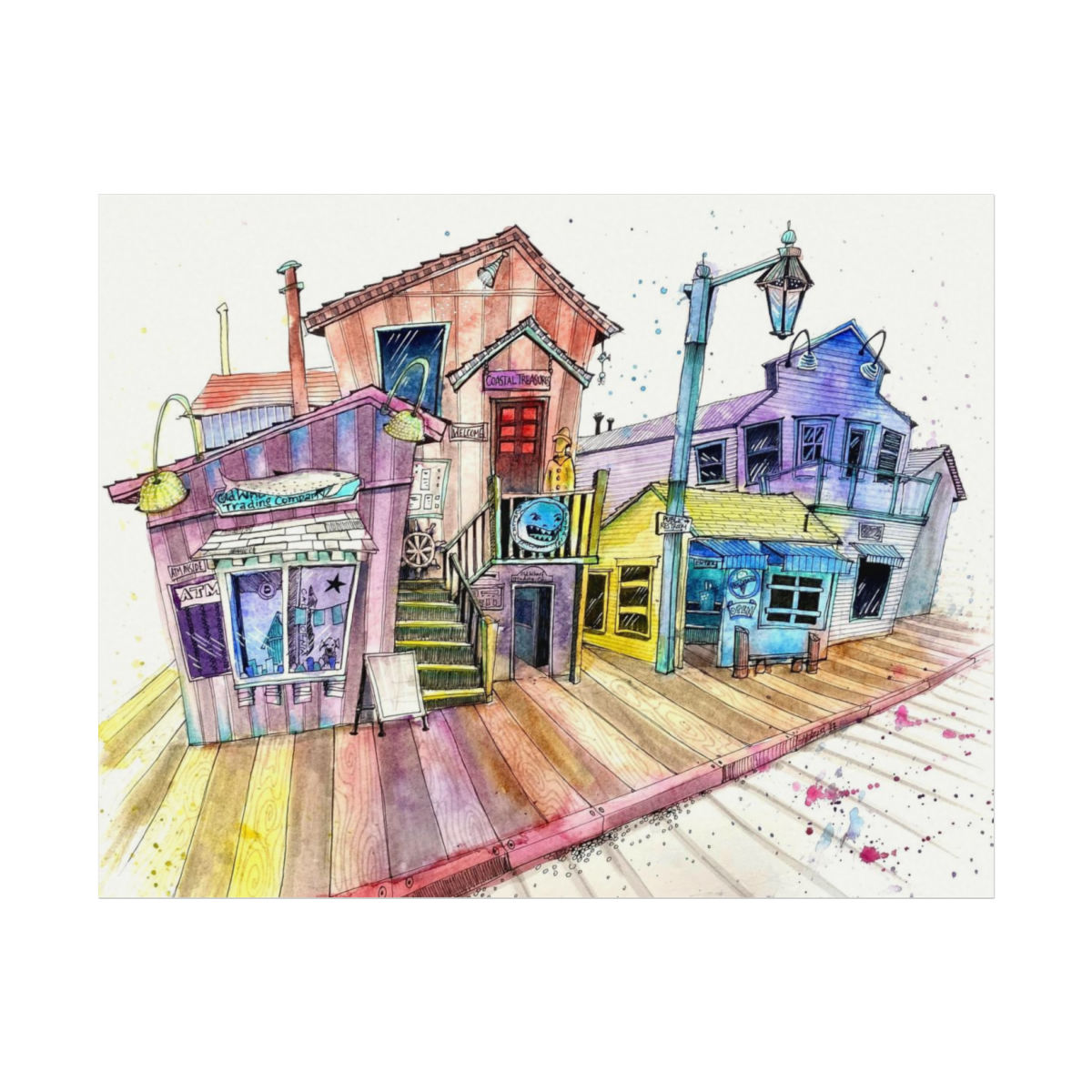 Stearns Wharf, Santa Barbara, California