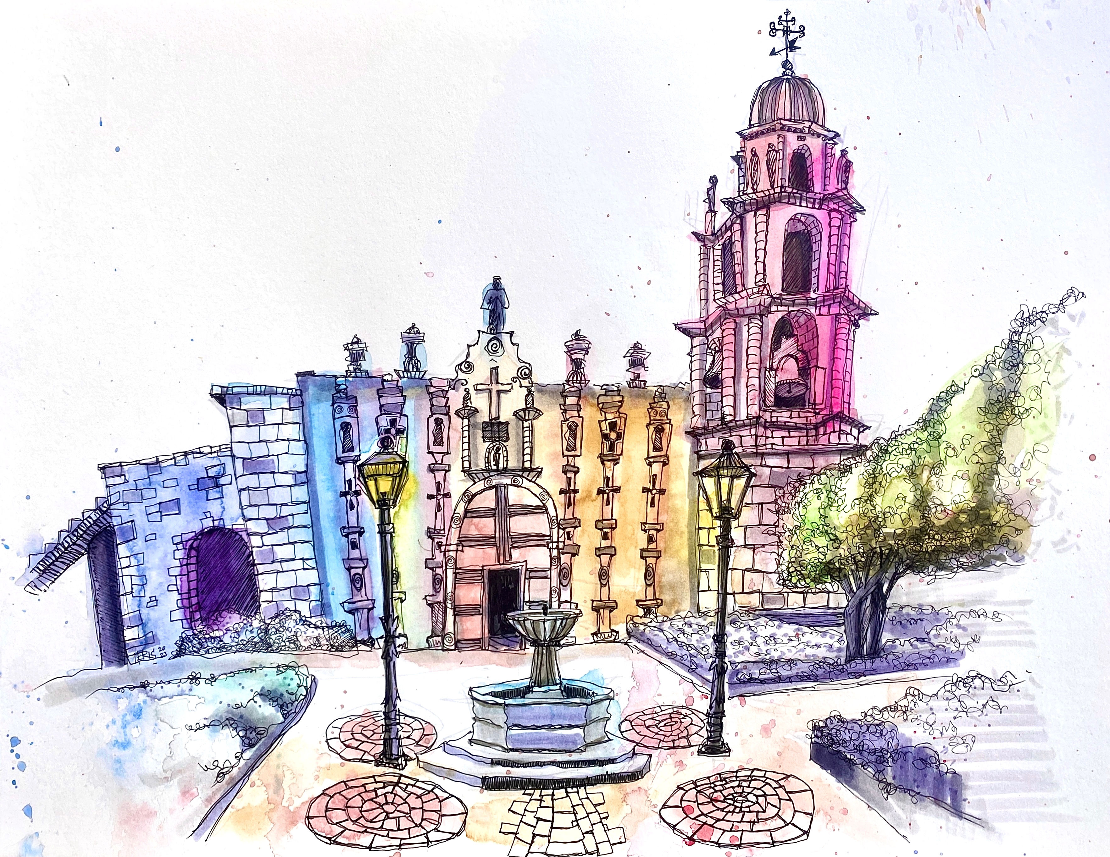 Templo de San Francisco, San Miguel de Allende, Mexico