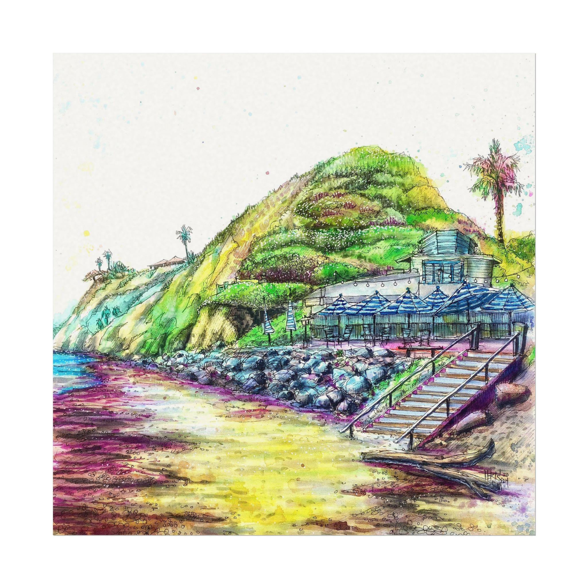 Boathouse at Hendry's Beach, Santa Barbara, California