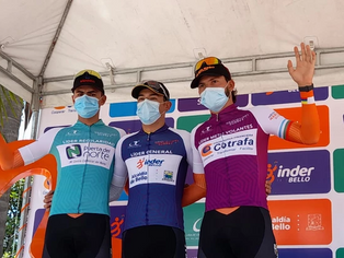 Por centésimas se definió el ganador de la primera etapa de la Vuelta.