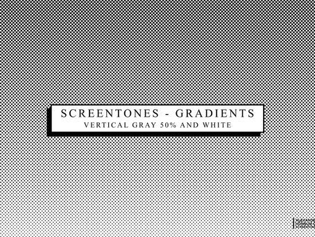 Manga Screentones / Gradients No. 2 / Vertical - Download