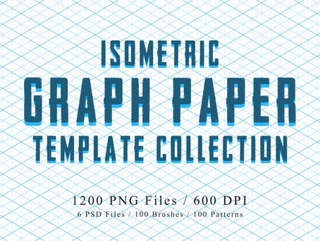 Isometric Graph Paper Template Collection - Download