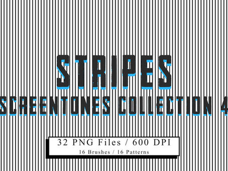 Screentones Collection 4 - Stripes - Download