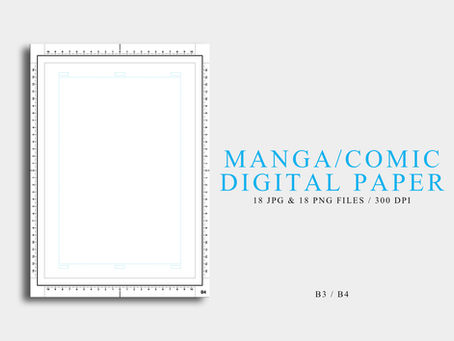 Manga and Comic Digital Paper - Download