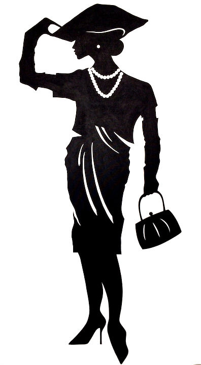 Vintage Silhouette Woman