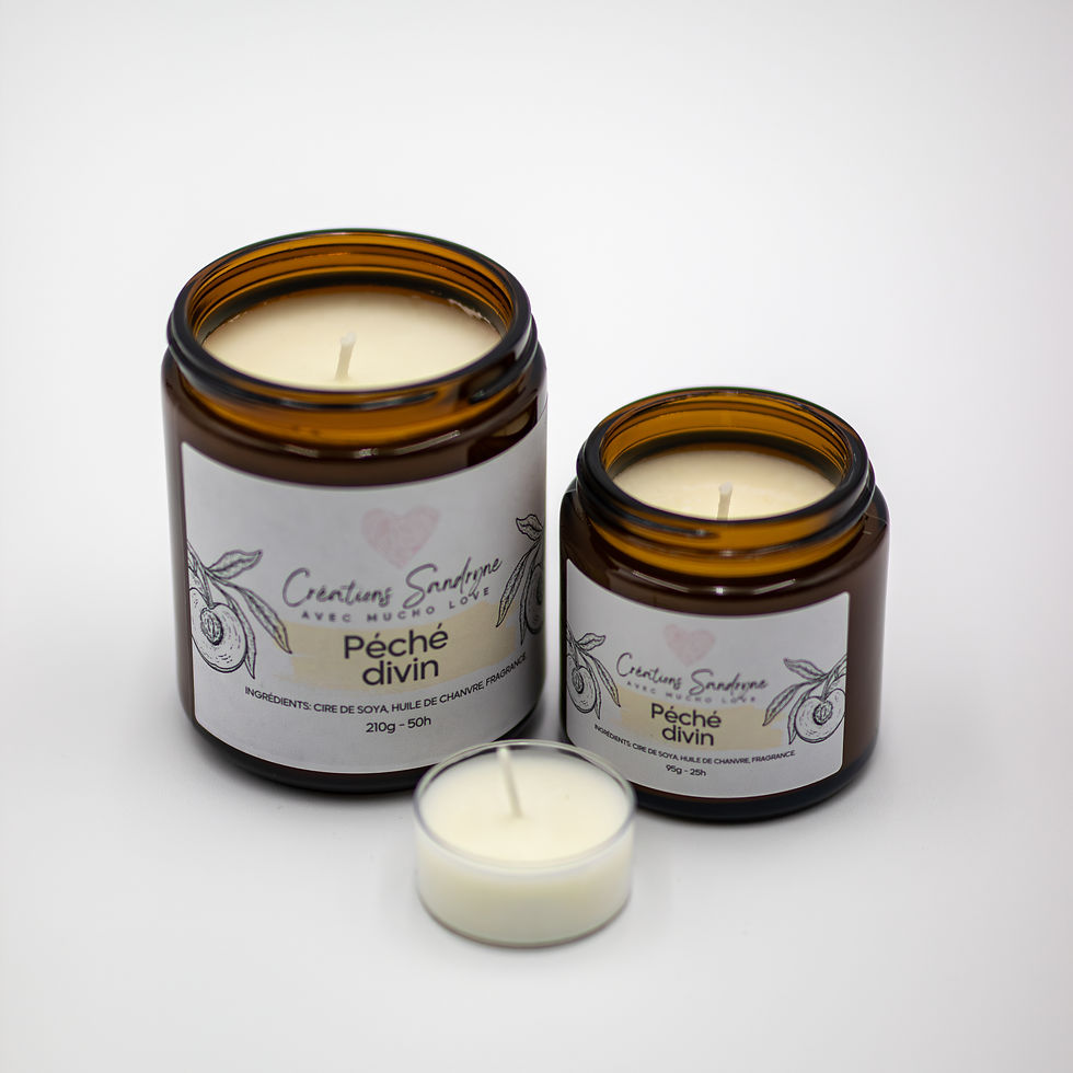 Miniature : Bougie - Péché divin