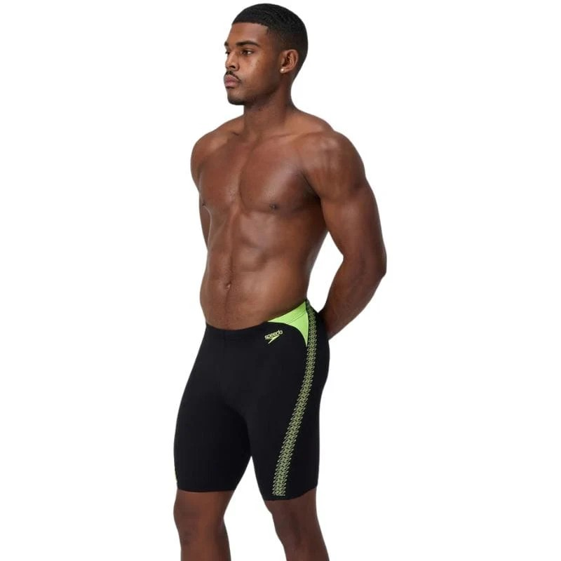 Thumbnail: Speedo - Mens Hyperboom Splice Jammer - Black/Yellow