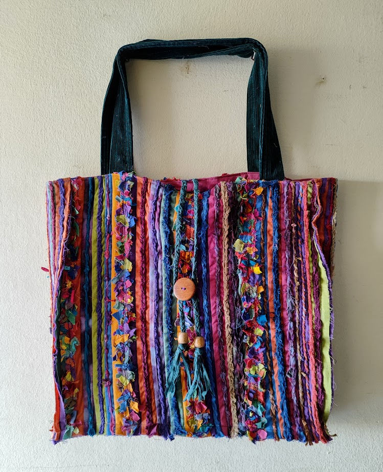 Thumbnail: Carnival boho textured bag
