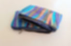 wave landscape zippered pouches