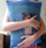 patchwork pillow cover