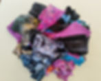 tie dyed t shirt fabric scraps