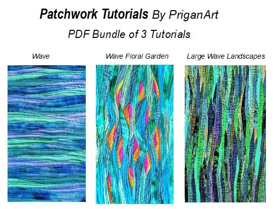 picture of 3 wave landscape art techniques