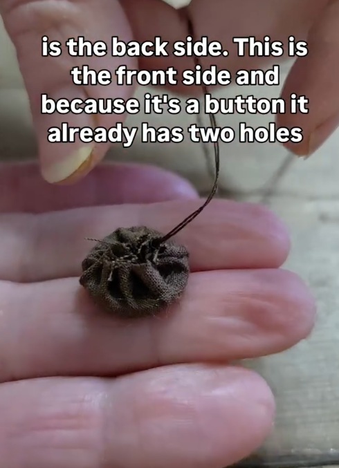 gathering the stitches