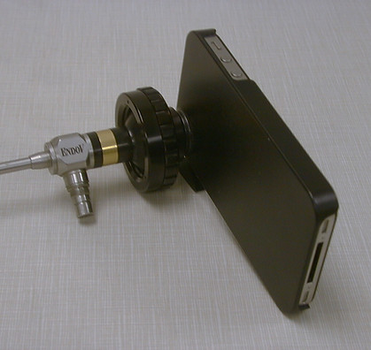 Storz Endoscope Iphone Coupler.JPG