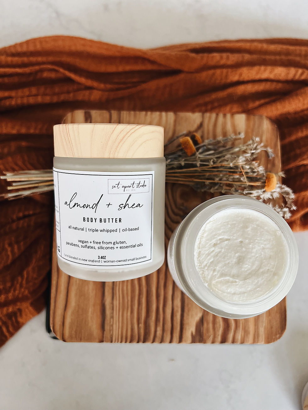 almond + shea | whipped body butter