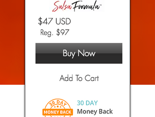 COVID-19 UPDATE: NEW ONLINE SALSA COURSE VIDEOS: Salsa Formula™