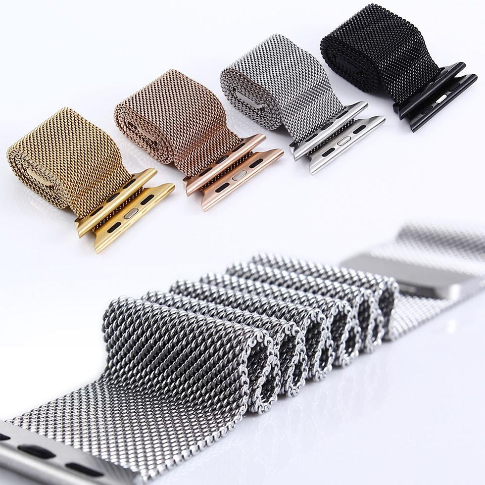 Thumbnail: Milano Loop Apple Watch Band - Champagne