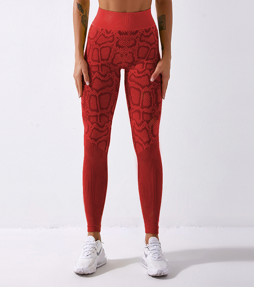 Miniatura: Leopard Print Women  Seamless Workout Plus Size Fitness Yoga Sets
