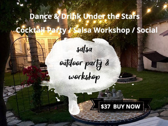 Sun Dec 15th: Outdoor Cocktail Party + 2-Hour Salsa Workshop + Bonfire