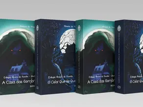 Livros de fantasia histórica: O Colar Que Se Quebrou e A Casa das Sombras de Rosane da Veiga Faria