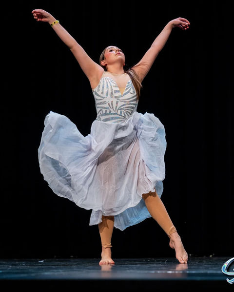 Modern dancer at the 2025 Spark competition