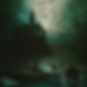 a haunted house and graveyard