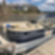 a boat on a river