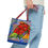 Thumbnail: Colorful Fish Tote Bag - Vibrant Design for Beach Days & Eco-Friendly Shopping