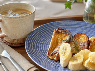 おうちで朝カフェ フレンチトースト