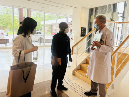 Campus and Clinic Tours for a Rwandan doctor