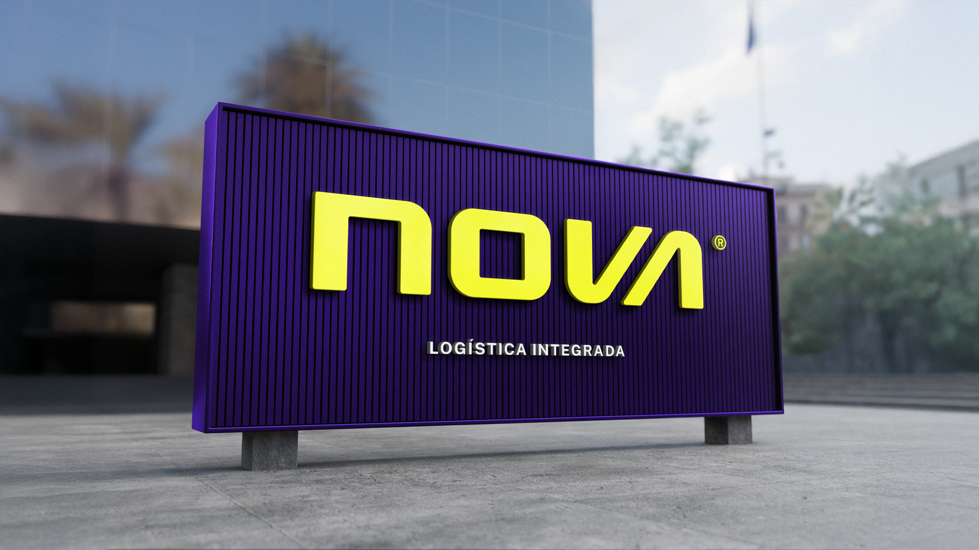 placa nova logistica
