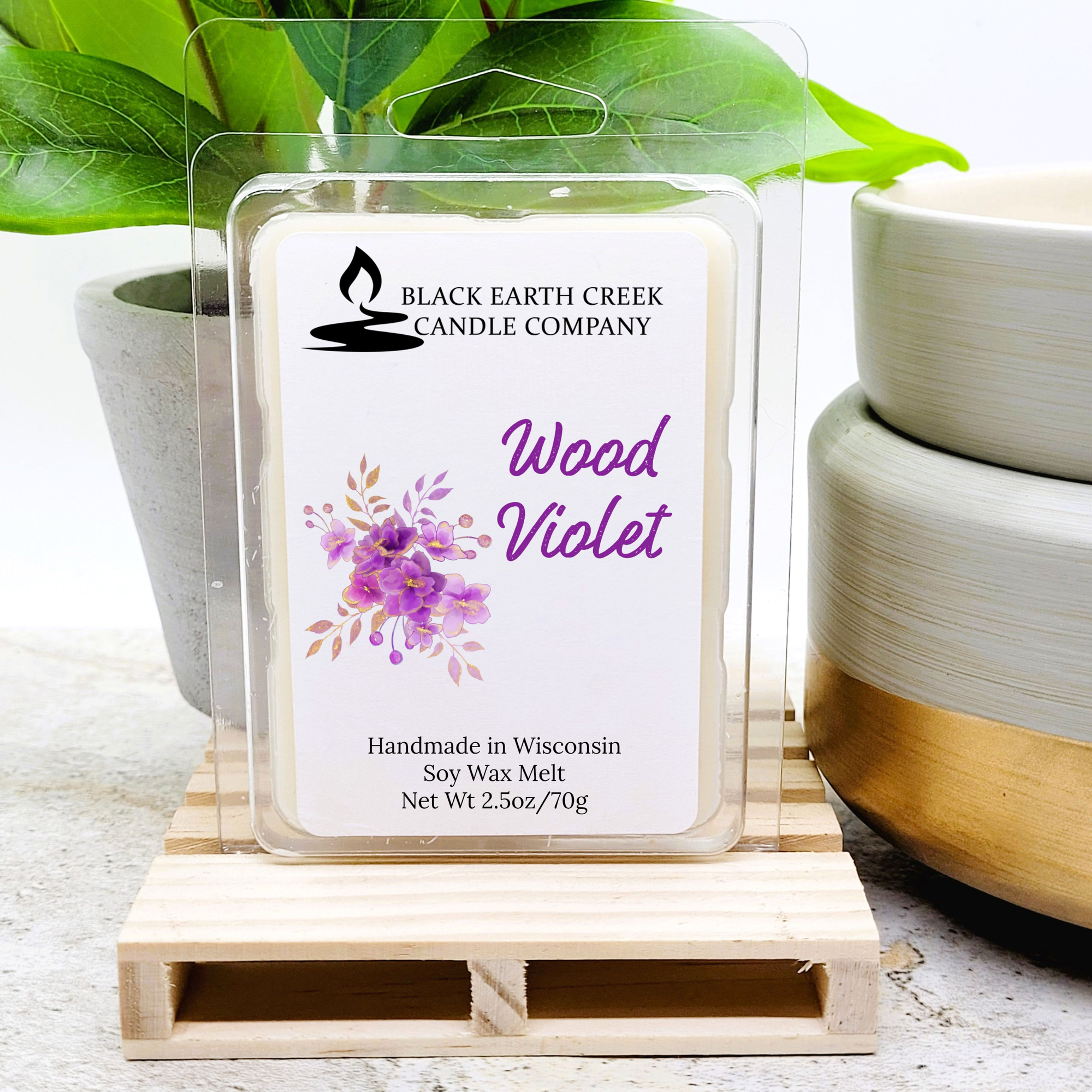 Wood Violet Wax Melt