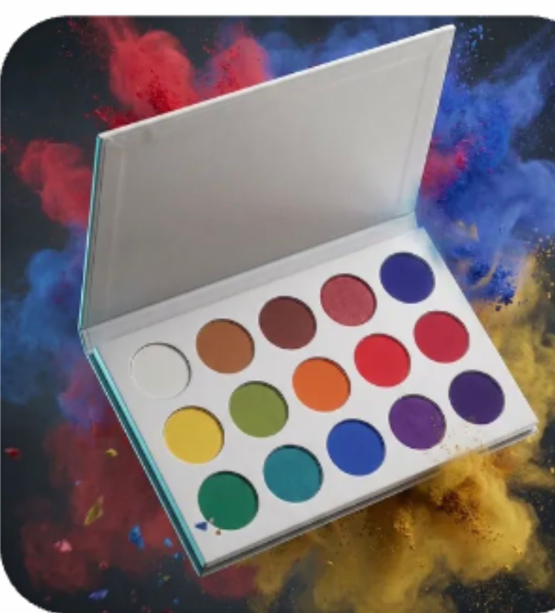 White Case Eyeshadow | Flattering Beauty Cosmetics