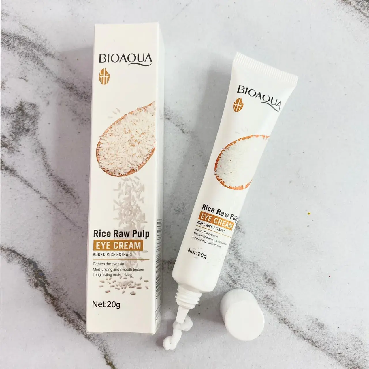 Crema contorno de ojos de arroz - Bioaqua