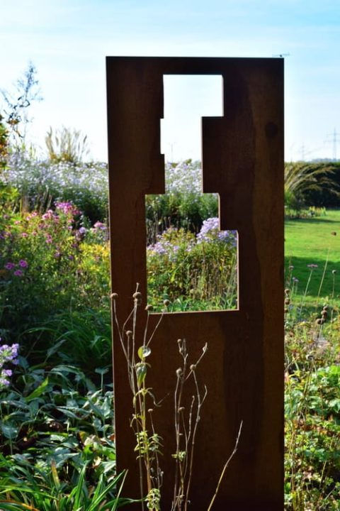 Skulptur im Garten