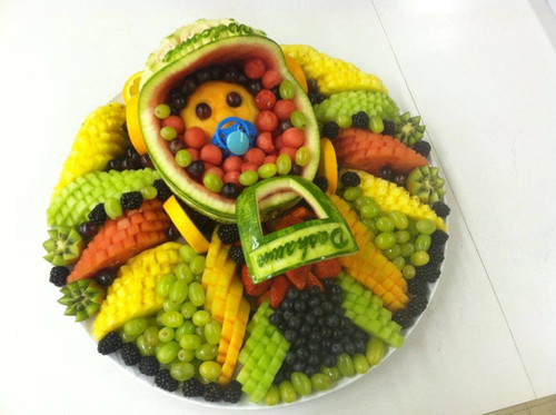 Baby Shower Fruit Bouquets Fruit Arrangements Custom Carvings Baby Shower Fruit Bouquets Fruit Arrangements Custom Carvings