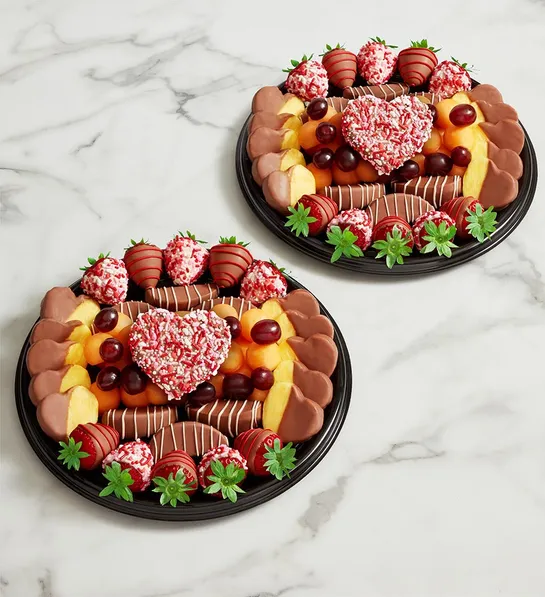 All Hearts Dipped Fruit Platter Coloradofruitdesigns