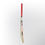 Thumbnail: Red and white handled RAIJIN Hitman Kashmiri Willow Tennis Bat, ideal for cricket.